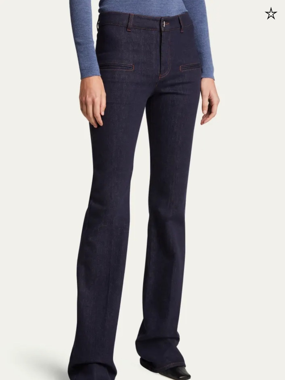 Altuzarra Dark Indigo Flare Jeans